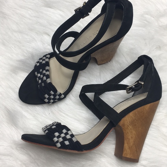 Anthropologie Shoes - 3/$20 Madison Harding Ben woven sandals wooden